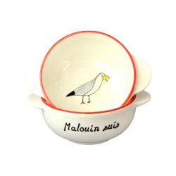 Breton bowl Seagull Malouin...