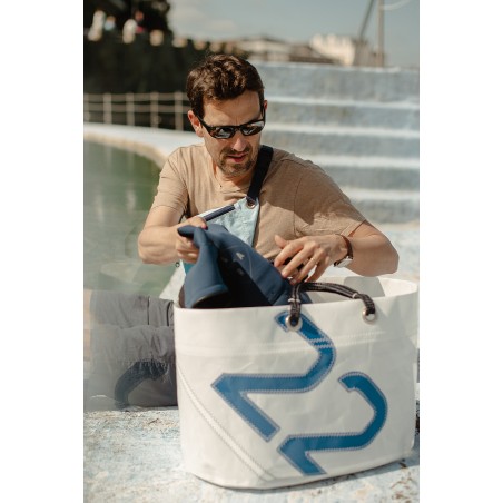 Sac cabas Plage Lices n°22 bleu roi