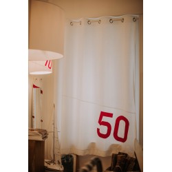 Rideau voile blanche - n°50...