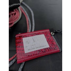 Pochette plate voile kevlar rouge Gilles Lamiré 2
