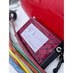 Pochette plate voile kevlar rouge Gilles Lamiré 3